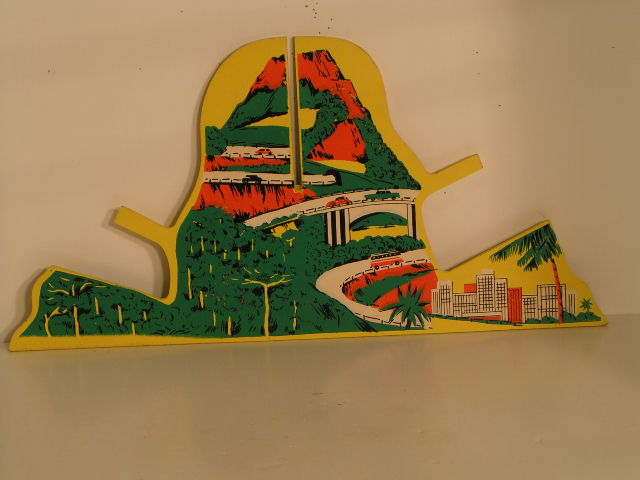 WOOD HO MOUNTAIN FROM THE AUTO RALLY SET.