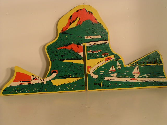 HO WOOD MOUNTAIN FROM THE AUTO RALLY SET.