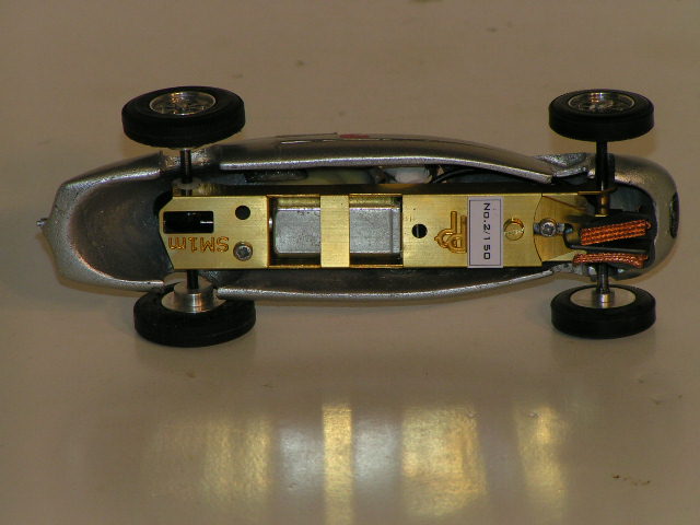 CHASSIS OF THE 1/32ND SCALE 1939 AUTO UNION TYPE D. # 2 OF 150 ,RTR