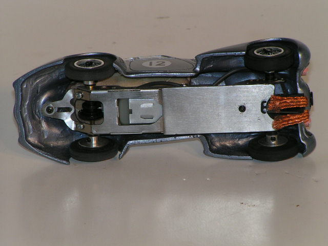 CHASSIS OF THE 1/32ND SCALE BENTLEY EMBIRICOS.