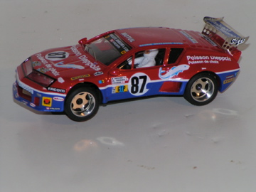 1/32ND SCALE RENAULT ALPINE A310 LM 1977