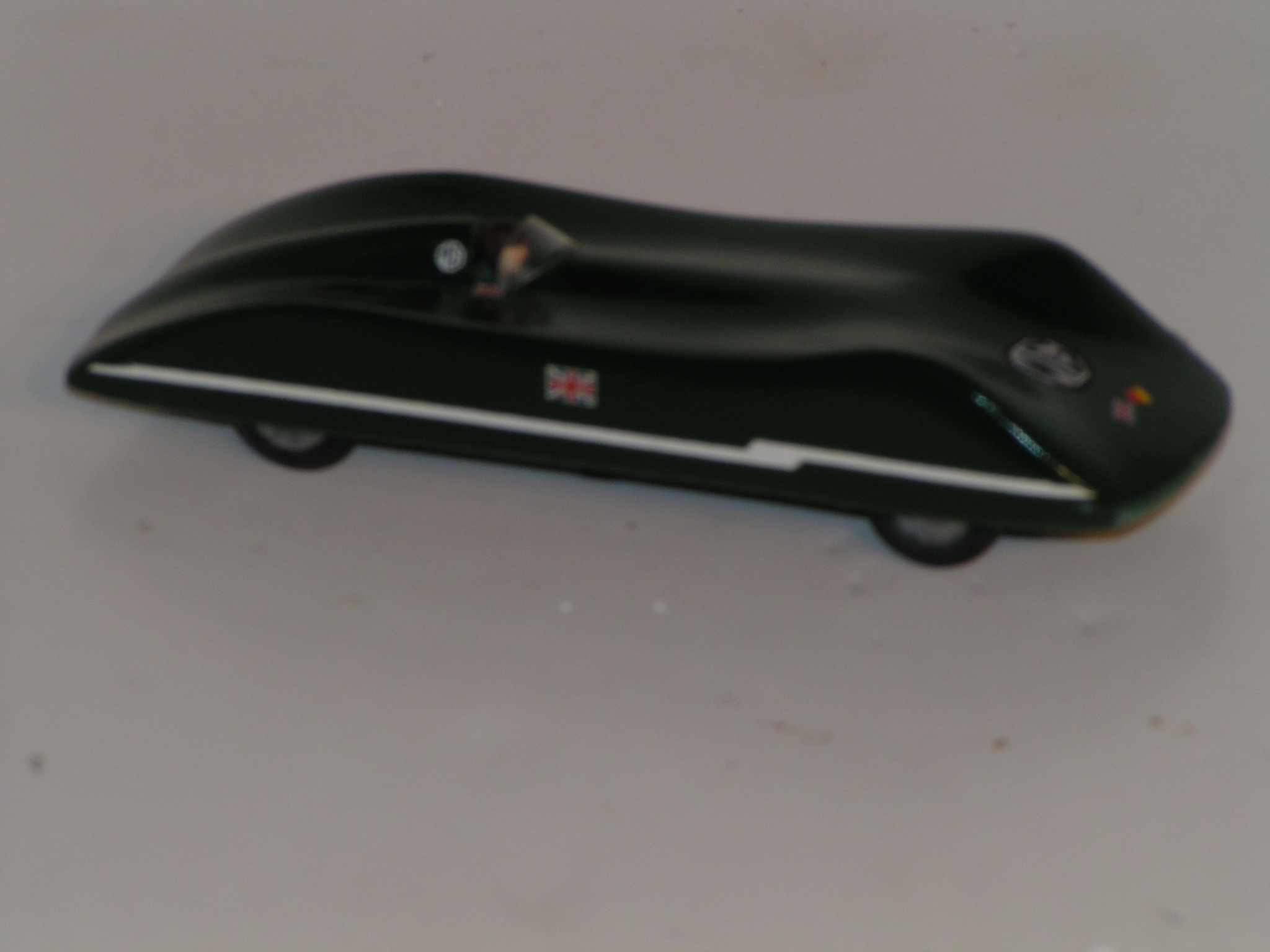 1/32ND SCALE WOOD BODY 1948 MG GARDNER RECORD CAR. RAILCAR