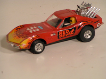 1/32ND SCALE CORVETTE DRAG CAR