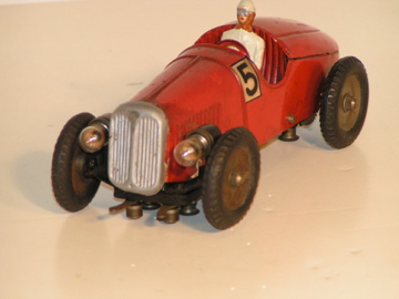 1934 1/20TH SCALE METAL BODIED INSPIRED ALFA ROMEO RAILCAR. RARE