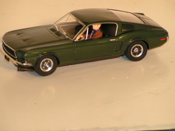 1/32 SCALE STEVE MCQUEEN BULLITT. 1968 FORD MUSTANG 390 GT.