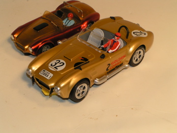 1/24TH SCALE COBRA NEXT TO A 1/32ND SCALE CARRERA COBRA