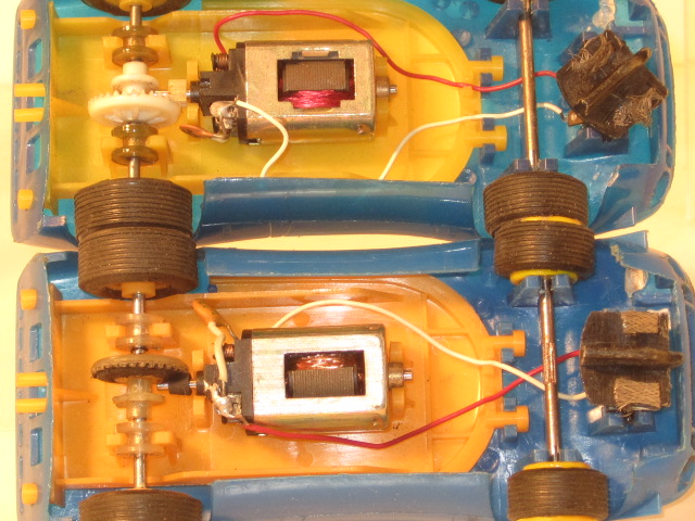 Comparison in the drive systems
