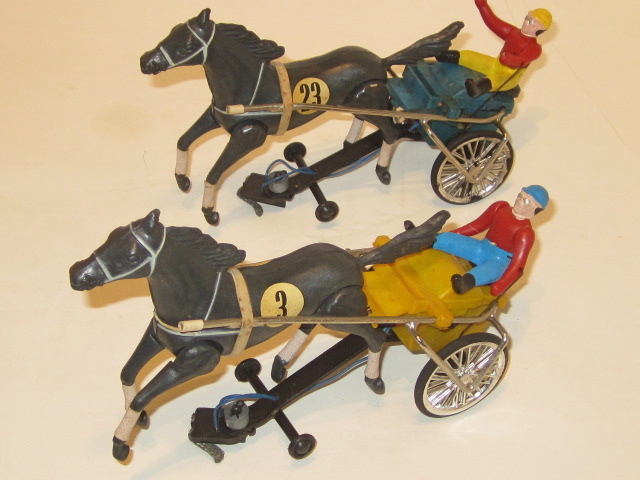 2 NEW SULKIES WITH MOVING HORSE LEGS