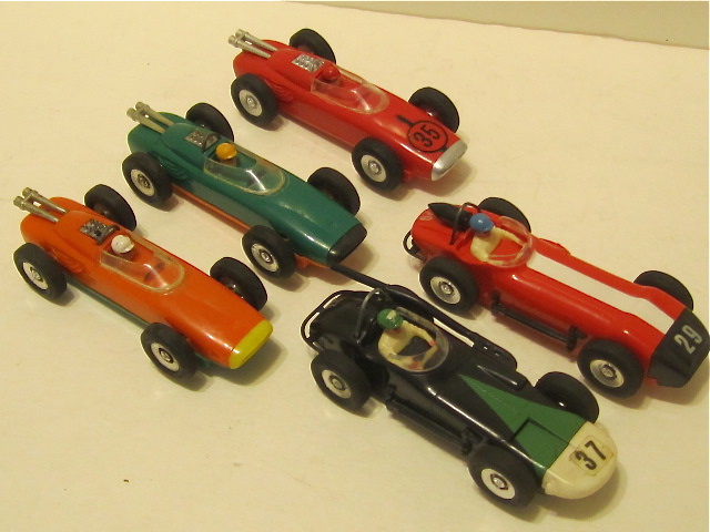 SOME 5 F1 CARS