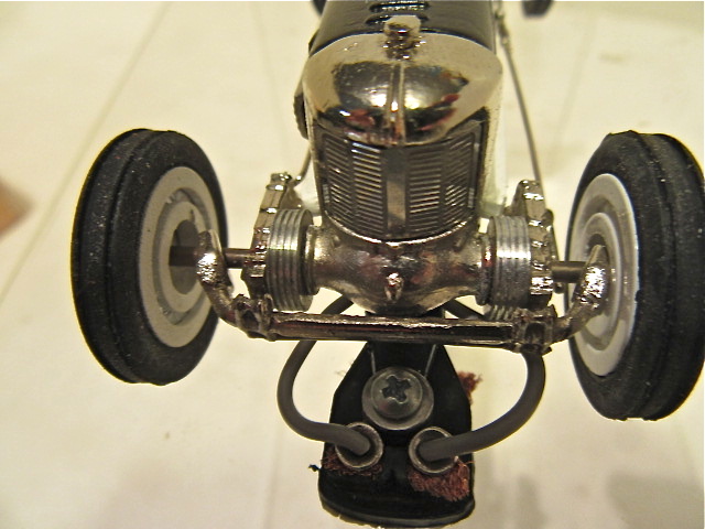 Close up of the front