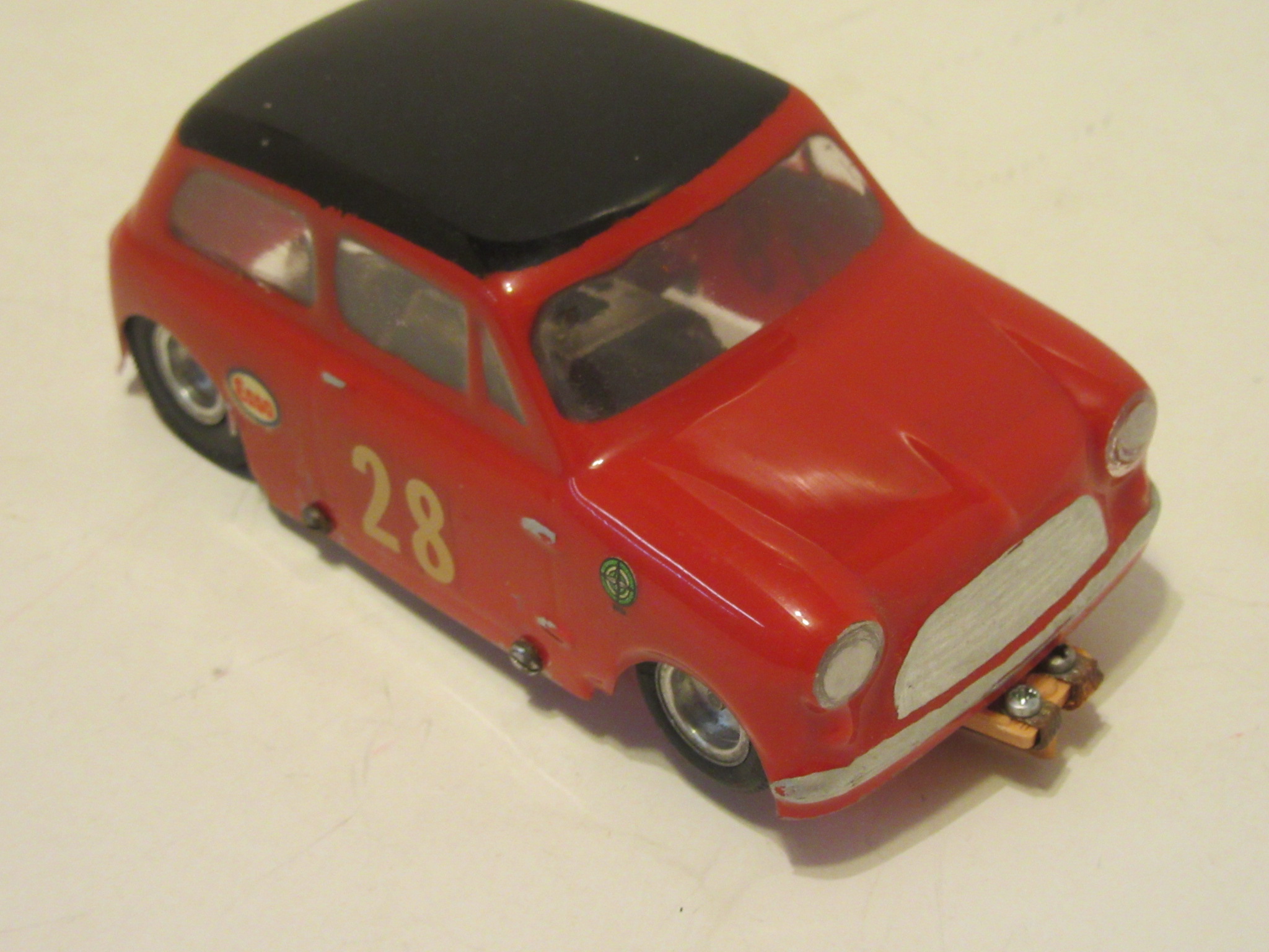 1/24TH SCALE VACUUM BODY MINI COOPER  ASSEMBLED