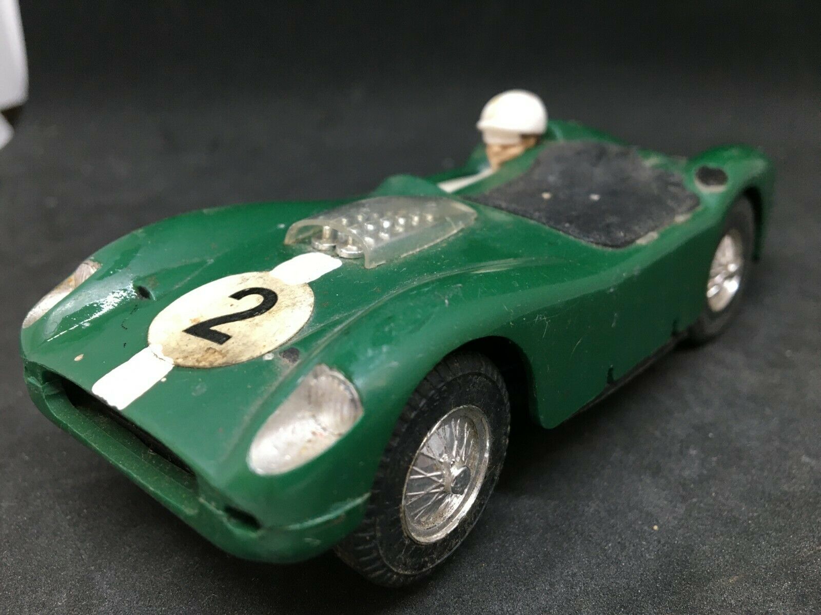 1/30TH SCALE GREEN FERRARI TR60. AC MOTOR