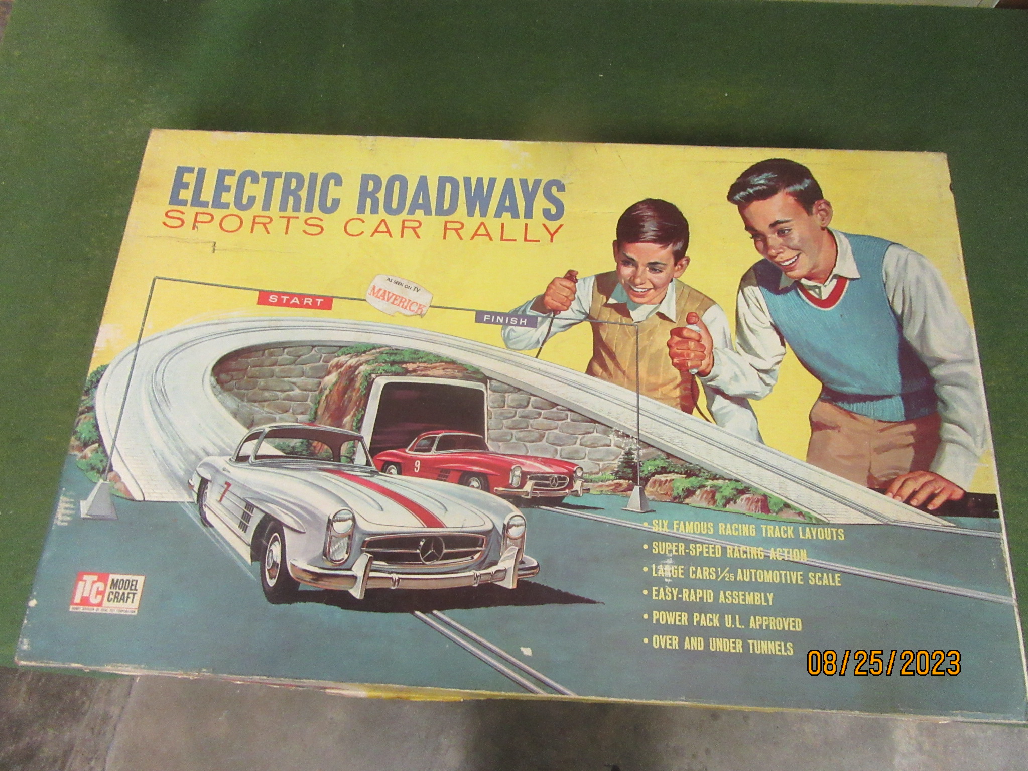 1961 RAIL SET IN 1/25TH SCALE