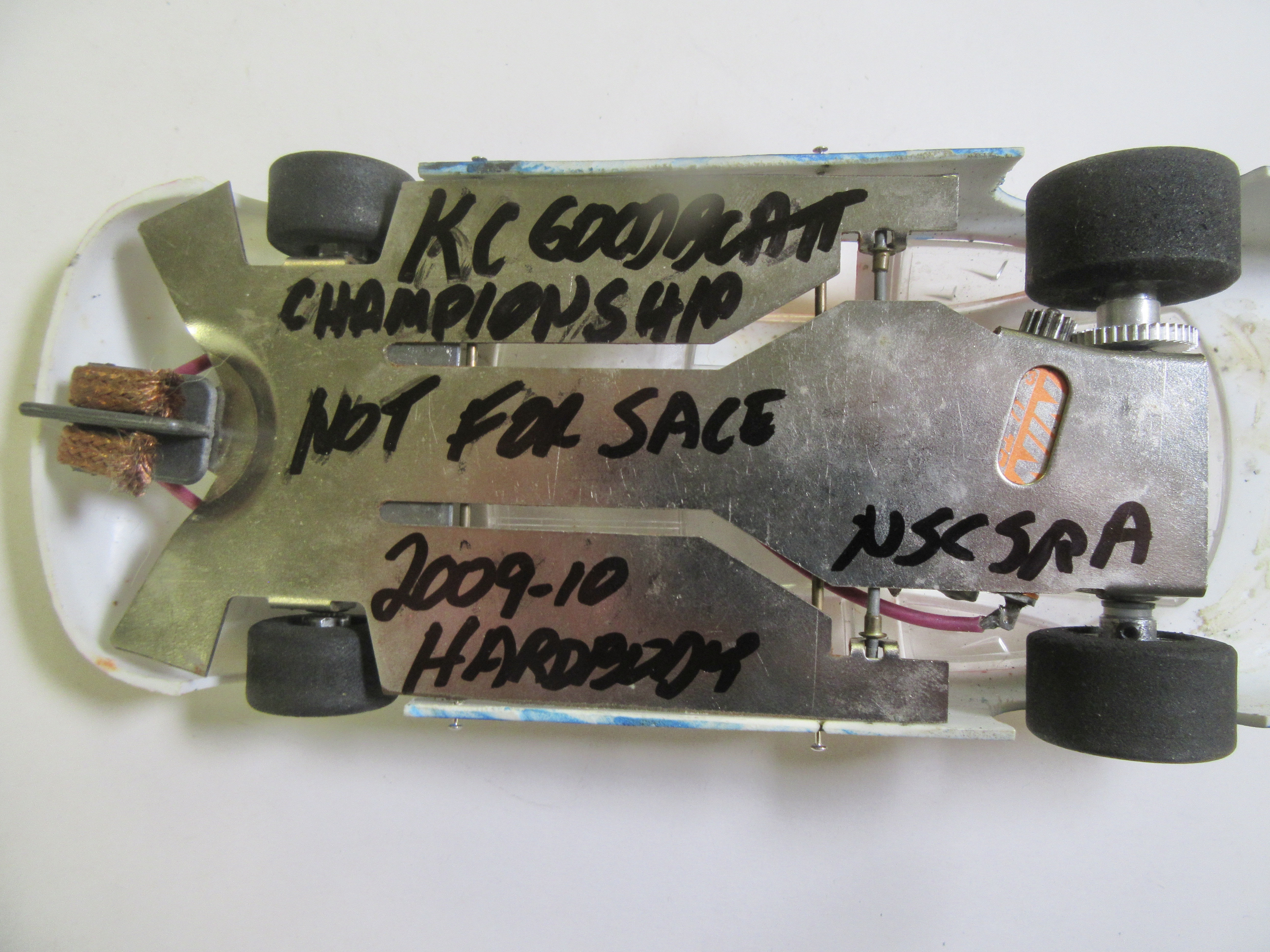 UNDERSIDE OF THE STOCK CAR (HARD BODY ) 2009-2010 CHAMPIONSHIP