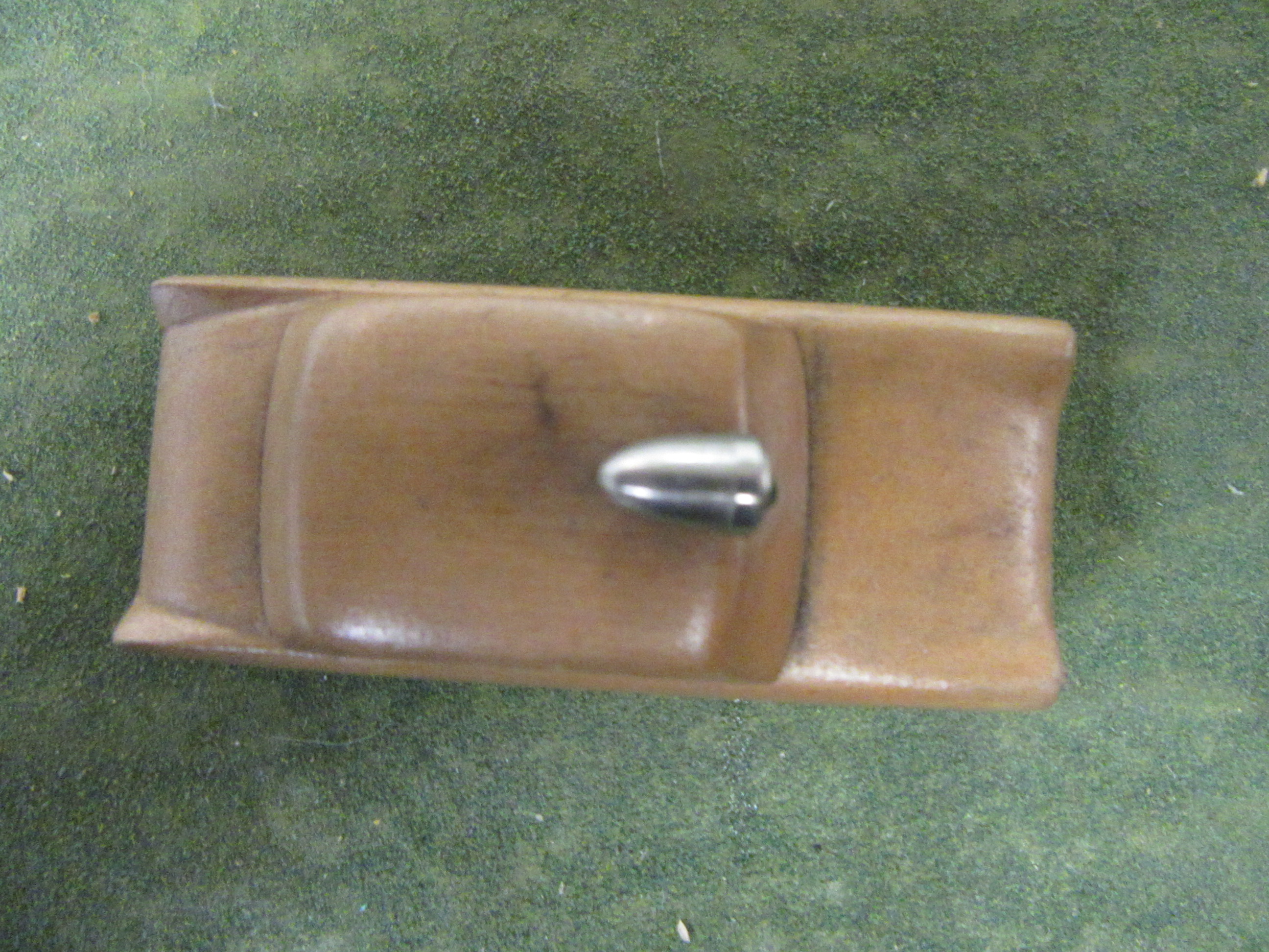 TOP VIEW OF THE 1/43RD SCALE POLICE CAR
