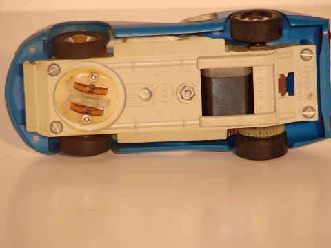BOTTOM OF THE 1/32ND SCALE MATRA GT