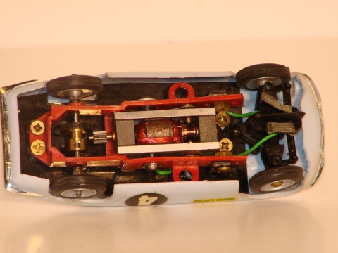 BOTTOM OF THE 1/32ND SCALE LOTUS ELITE