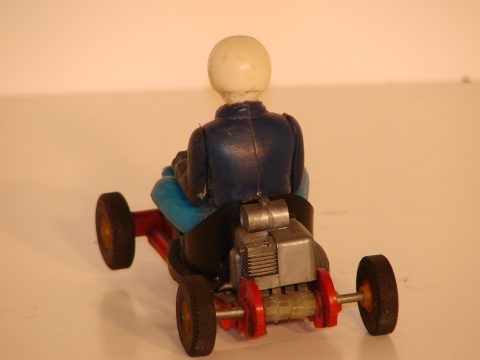 BACK VIEW OF THE AC MOTOR GO KART