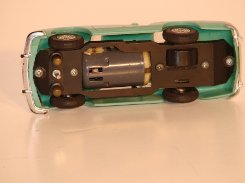 UNDERSIDE OF THE 1/36 KARMANN GHIA