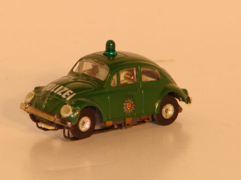 HO SCALE VW BEETLE POLICE CAR