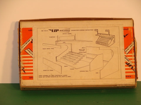 INSTRUCTIONS FOR THE WOOD GRANDSTAND