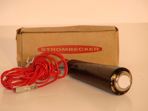 1ST CONTROLLER,OFF & ON ,WOOD ,MADE IN 1959