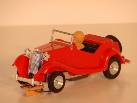 1/32ND SCALE MGTF WITH 1/24 DRIVER.