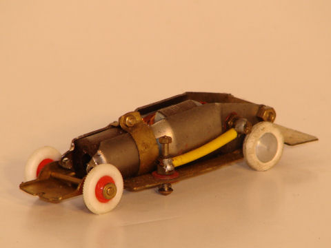 MOTOR 1958 OF THE ZAMAC SIMCA VERSAILLES, WORM GEAR.