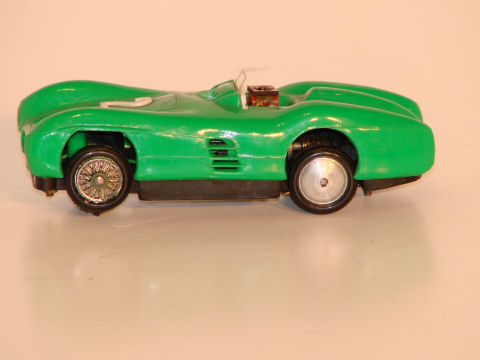 1/43RD SCALE GREEN MERCEDES SILVER ARROW, BODY BY NOREV. MADE IN 1959,VERY RARE.