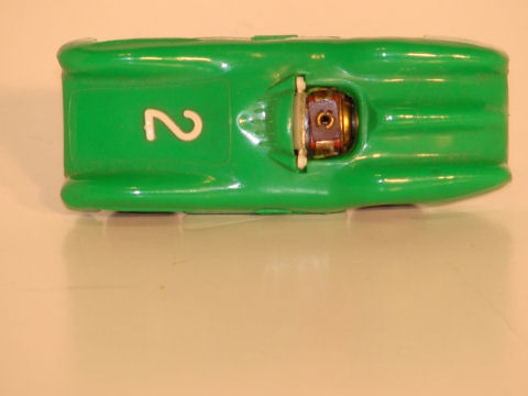 TOP OF THE 1/43RD SCALE MERCEDES SILVER ARROW. THERE WAS NEVER A DRIVER.BODY BY NOREV. VERY RARE