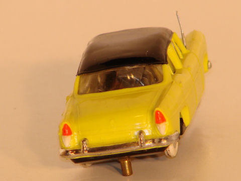BACK OF THE 1/43RD SCALE SIMCA VERSAILLES. BODY BY NOREV.