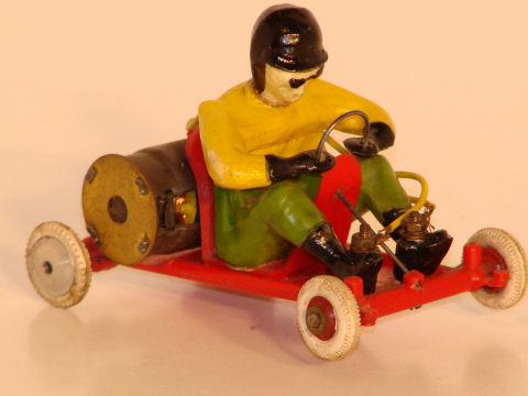 1/24TH SCALE GO KART MADE IN 1962, BELT DRIVE.