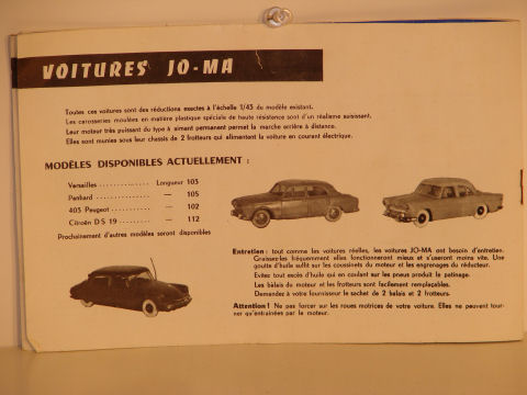 1950S CATALOG DIECAST CARS