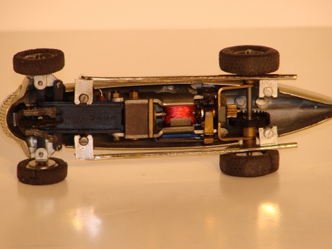 BOTTOM OF THE MERCEDES 154