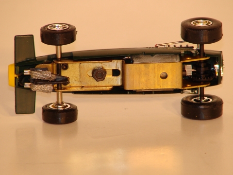 BOTTOM OF A  F1 CAR