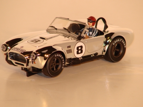 1/32ND SCALE CHROME PLATED COBRA.1 OF 1,000 MADE FOR THE GERMAN MARKET IN 2006.