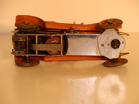 BOTTOM OF THE 1912 RAILCAR