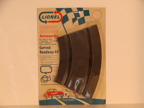1/32ND SCALE CURVE TRACK,MIP