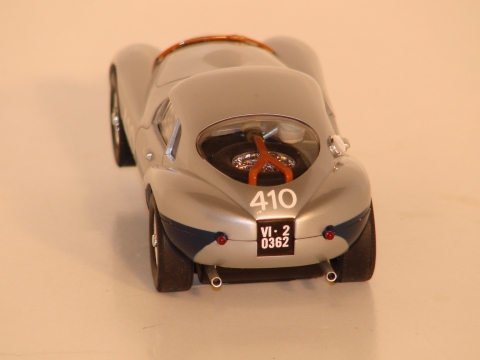 1/32ND SCALE FERRARI 166. REAR VIEW
