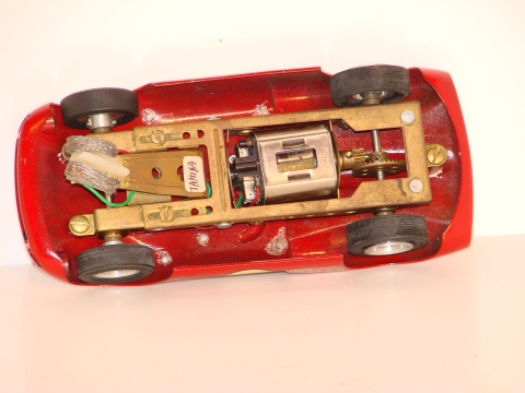 BOTTOM OF THE 1/24TH SCALE FERRARI 330 P2