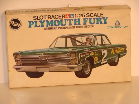 BOX TOP FOR THE 1/25TH SCALE PLYMOUTH FURY