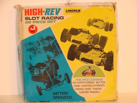 BOX TOP OF THE 1/24TH SCALE GO KART SET