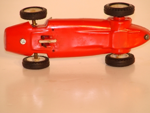 UNDERSIDE OF THE 1/32ND SCALE  COOPER T45 CLIMAX