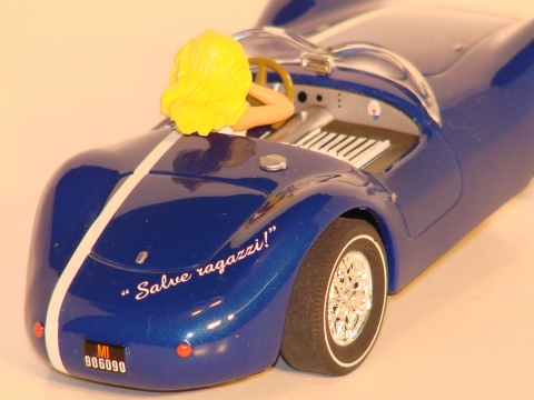 CLOSEUP OF THE 1/32ND SCALE LOLAS MASERATI