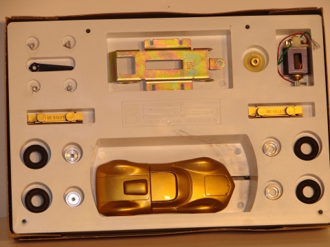 INTERIOR OF 1/32ND SCALE LOTUS 30