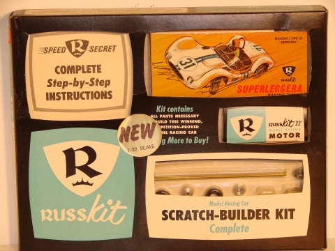 1/32ND SCALE MASERATI TIPO BIRDCAGE CONSTRUCTION SET, MIB