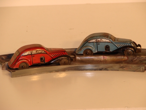 1/43RD SCALE TINPLATE WINDUP SEDANS