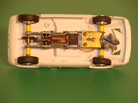 BOTTOM OF THE 1/24TH SCALE LOLA T70