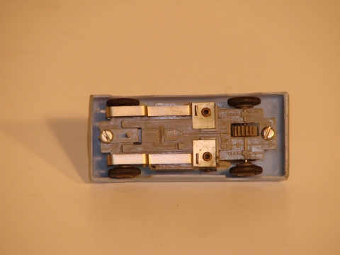 BOTTOM OF THE HO SCALE CORVETTE