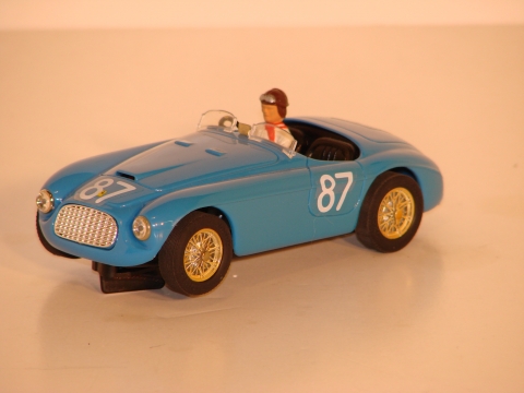 1/32ND SCALE FERRARI 166MM, SABLE SOLESMES 1954